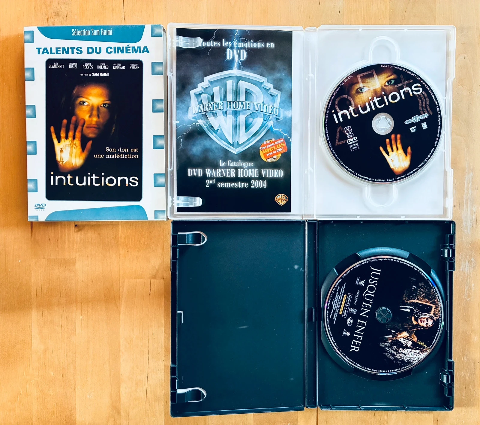Lot 2 cult DVD's Sam Raimi: Intuitions et Jusqu’en enfer. – photo 2